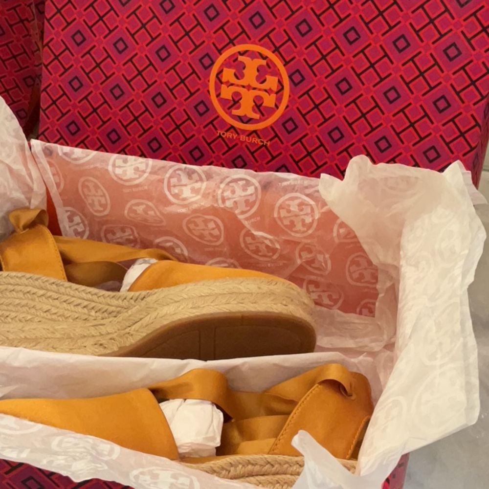 Tory Burch Elisa Wedge Espadrille